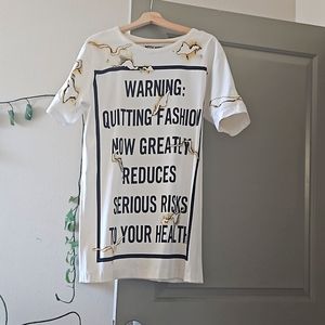 Moschino t shirt dress